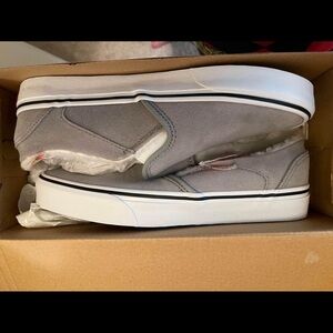 Vans Slip-on Shoes in Size 8.5 in color Asher
